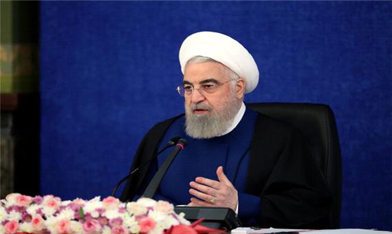 روحانی: در حال عبور از پیک چهارم کرونا هستیم