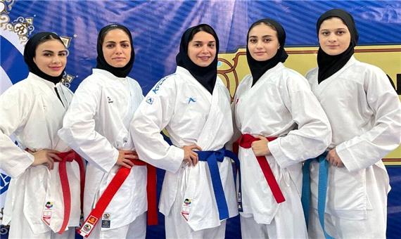 ترکیب تیم ملی کاراته بانوان ایران برای حضور در رقابت‌های جهانی امارات مشخص شد.