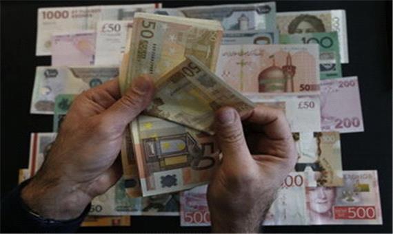 نرخ رسمی  یورو و 20 ارز افزایش یافت