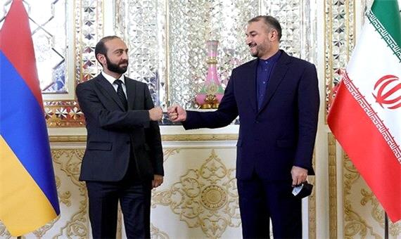 قدردانی وزیر خارجه ارمنستان از موضع ایران در حمایت از تمامیت ارضی کشورش