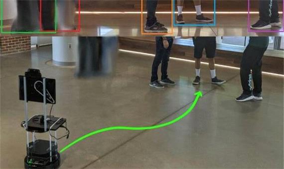 رباتی که فاصله‌گذاری اجتماعی را کنترل می‌کند