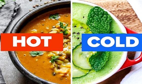 غذای گرم یا غذای سرد؛ کدام بهتر است؟