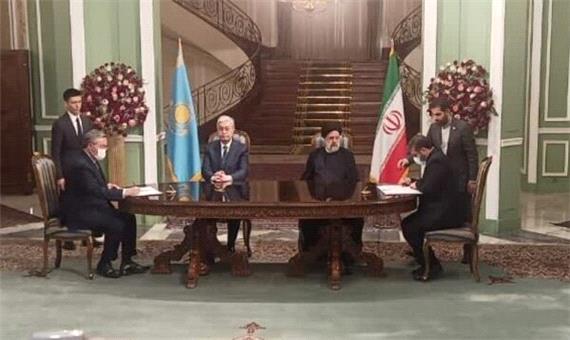 امضای 9 یادداشت تفاهم و سند همکاری بین ایران و قزاقستان
