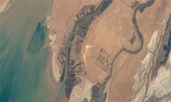 ثبت تصاویری از رودهای ایران توسط ایستگاه فضایی بین‌المللی