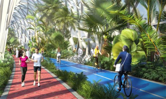 راهکار هوشمندانه دوبی برای دوچرخه‌سواران