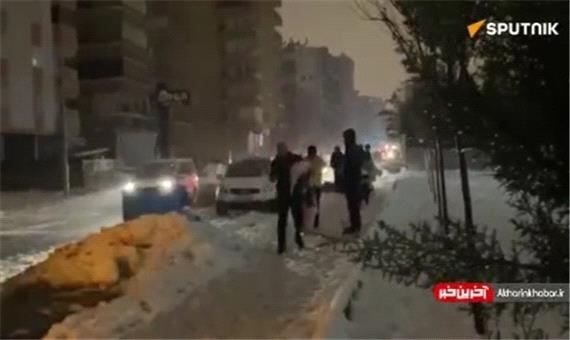 ویدئویی از وضعیت ترکیه پس از زلزله بامداد امروز
