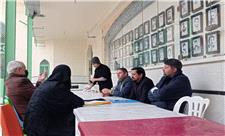 برپایی میز خدمت به مناسبت دهه فجر انقلاب اسلامی در تهران