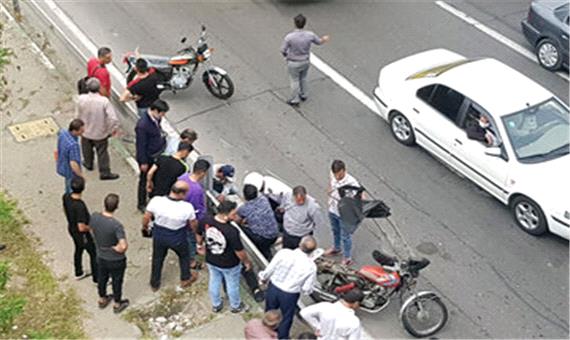بازی مرگ موتورسیکلت‌سواران در بزرگراههای پایتخت/سامانه موقعیت‌یاب جهانی به کمک پلیس می‌آید