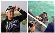رکوردشکنی شناگر زن ایرانی در گینس