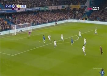 گل اول چلسی به لیدز توسط ژائو