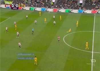 گل اول برایتون به برنتفورد