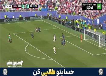 عملکرد مالک تیلمان، برترین بازیکن آمریکا - بوسنی