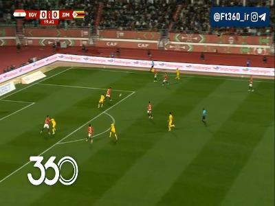 گل اول زیمباوه مقابل مصر توسط دوبه در دقیقه ۲۰