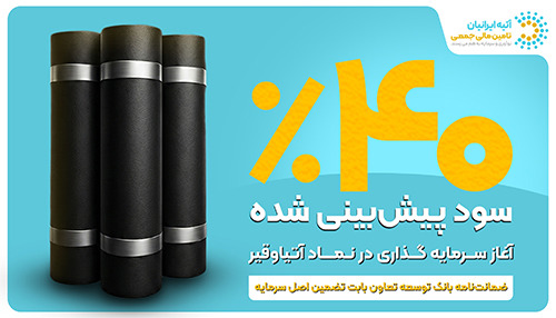 فرصت مشارکت در پروژه‌های پتروشیمی با سود پیش بینی شده۴۰٪ و ضمانت اصل سرمایه با ضمانت‌نامه بانک توسعه تعاون