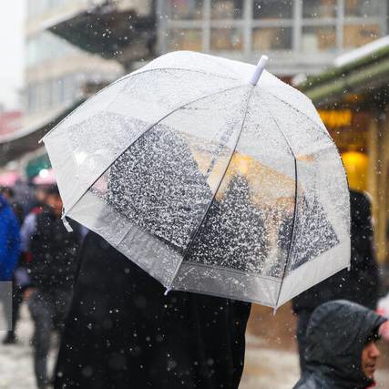 هشدار بارش برف و باران در تهران؛ کاهش دما تا ۱۱ درجه