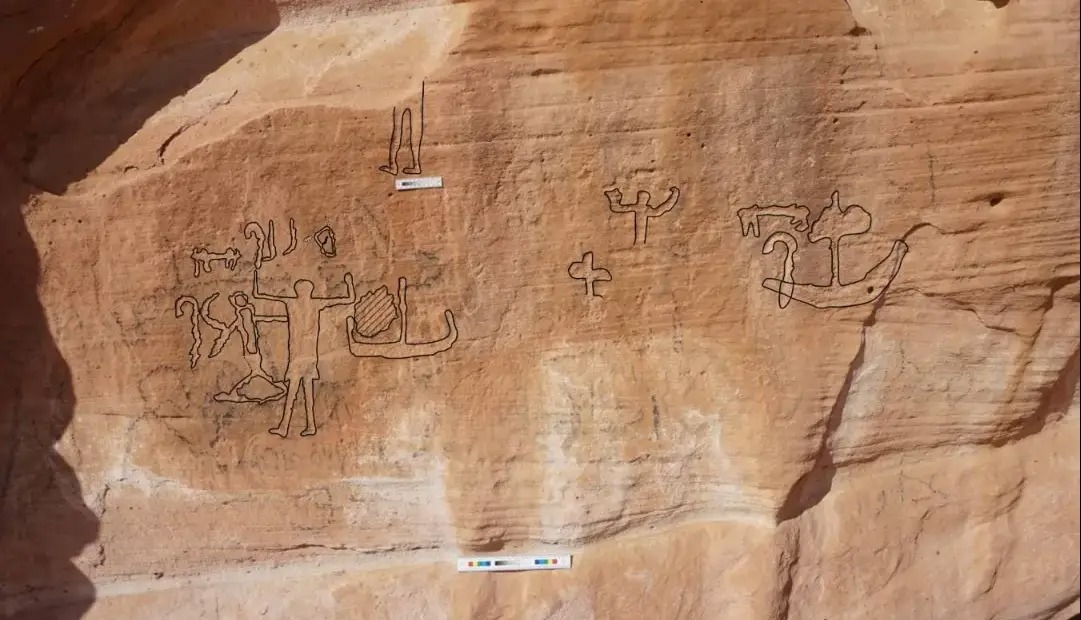 سنگ‌نگاره ۵هزار ساله از مصر باستان، فتح خشونت‌بار شبه‌جزیره سینا را نشان می‌دهد