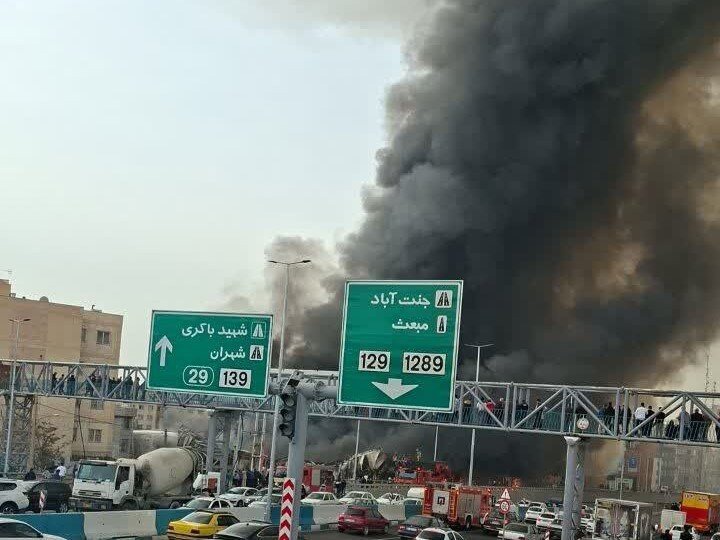 گلایه کسبه بازارچه جنت از دیر رسیدن آتش‌نشانی