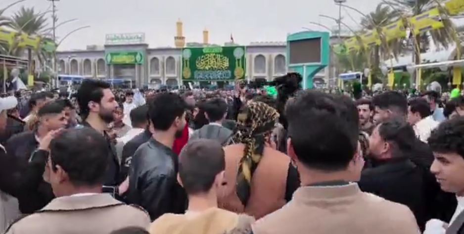 کربلا غرق شادی در روز میلاد امام زمان(عج)