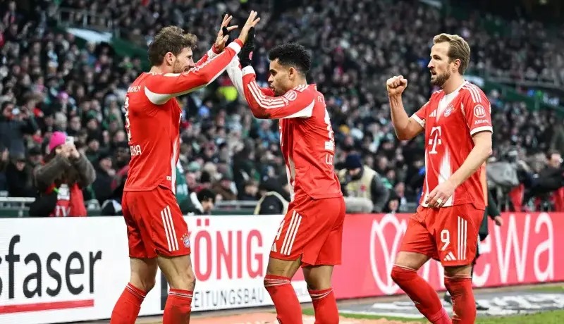 وردربرمن ۰-۳ بایرن؛ هری کین جلاد بی‌رحم برمن