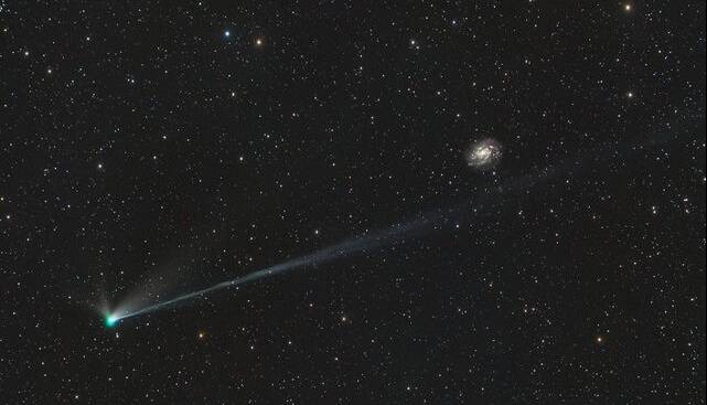 عکس روز ناسا از «دنباله‌دار ویرژوش»