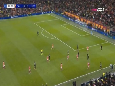 گل اول گالاتاسرای به یوونتوس (سارا)