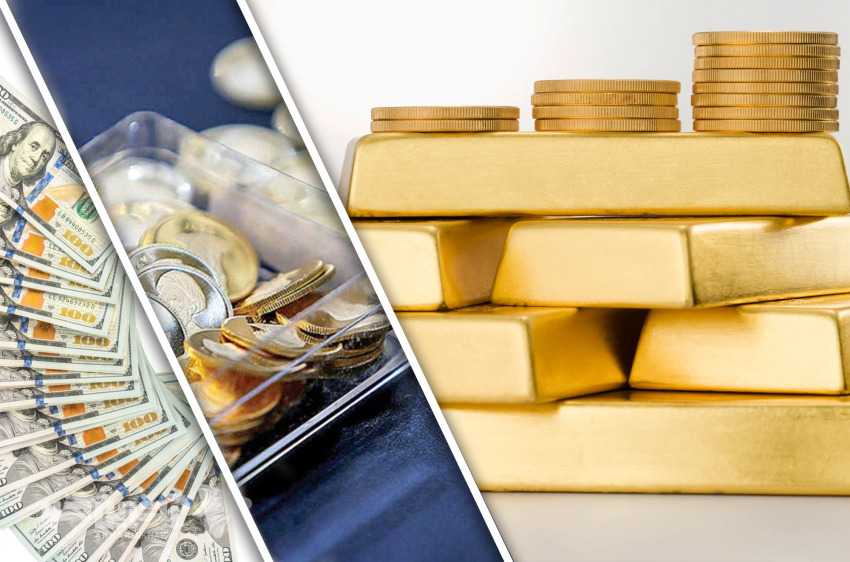 مسیر طلا صعودی شد؛ دلار به کانال ۱۶۵ هزار تومان رسید