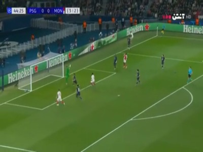 گل اول موناکو به پاری سن ژرمن توسط آکیلیوش