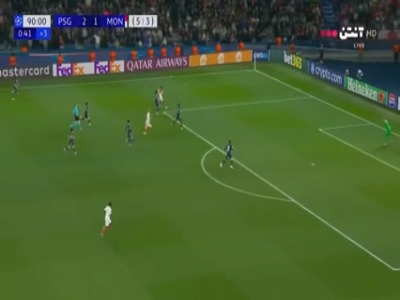 گل دوم موناکو به پاری سن ژرمن توسط تزه