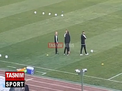 حضور «بیزاتی» دستیار جدید سهراب بختیاری‌زاده در ورزشگاه شهدای شهرقدس