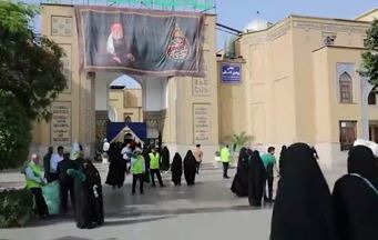 تصاویری از آئین یادبود شهدای خانواده امام شهید و رهبر انقلاب