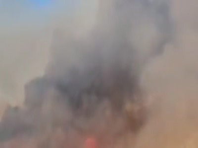 آتش‌سوزی گسترده در نیزارهای بندرامام