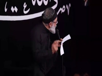 مداحی محمود کریمی در شب اول محرم به یاد رهبر شهید انقلاب