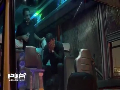 ناراحتی شدید محسن خلیلی در اتوبوس بعد از باخت پرسپولیس