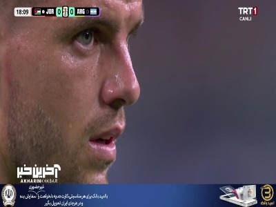 گل اول آرژانتین به اردن توسط جووانی لوسلسو