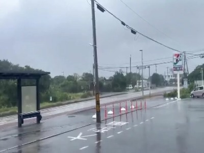 تخلیه ۴ هزار ژاپنی به‌دلیل بارش شدید باران