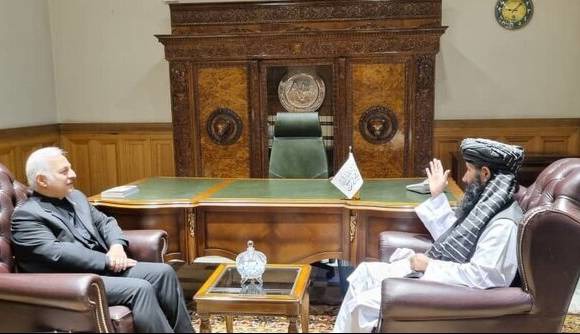 دیدار معاون وزیر خارجه کشورمان با یک مقام طالبان