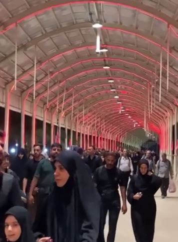 وضعیت عبور شبانه‌روزی زائران از مرز خسروی