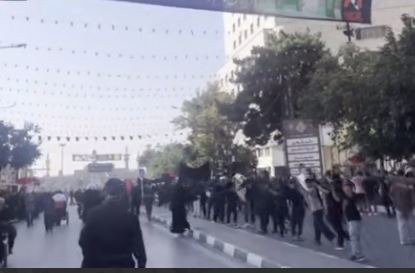 حال و هوای مسیر منتهی به حرم امام رضا (ع) همزمان با عزای آخر ماه صفر