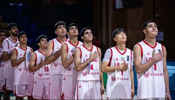 برد پسران بسکتبال ایران در اولین گام از کاپ آسیا