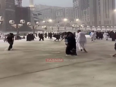 آب‌گرفتگی مسیر زائران مسجدالحرام را بست | آخرین خبر