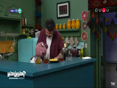 جناب خان در حالِ جیغ و داد از ترسِ ناصر نیری!