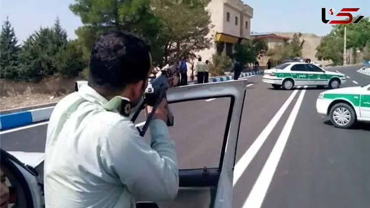 تبادل آتش بین ۵ سارق مسلح و پلیس در تهران؛ یک سارق کشته شد