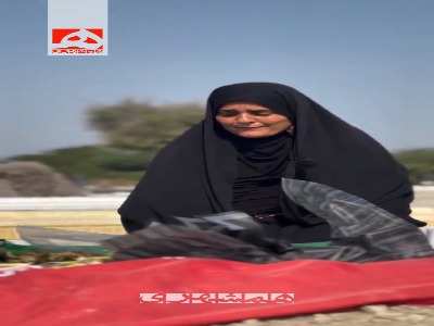 درددل جانسوز مادر امیرمحمد کریمی با پسر شهیدش