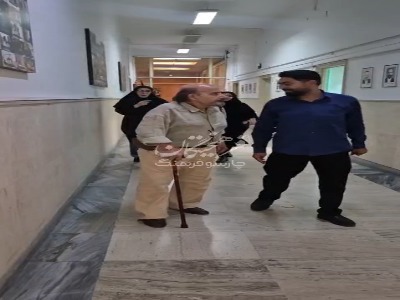 محمدرضا داودنژاد در مراسم گرامیداشت برادرش علیرضا داودنژاد