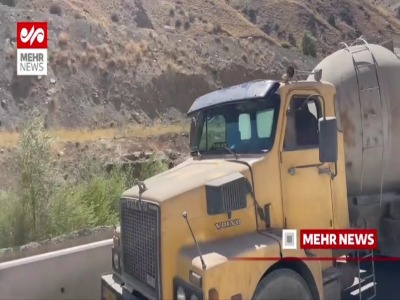 ترافیک فوق سنگین آزادراه تهران-شمال