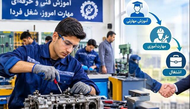 دلایل عدم توفیق آموزش فنی‌وحرفه‌ای در اشتغال جویندگان کارسبز