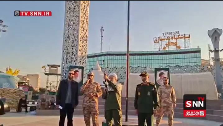 مرکز آموزشی «جان‌فدا» با شلیک فرمانده بسیج افتتاح شد