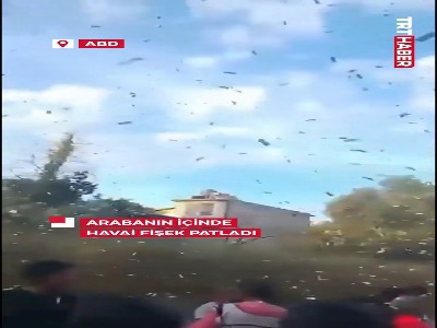 انفجار مواد آتش‌بازی داخل خودرو در مکزیک