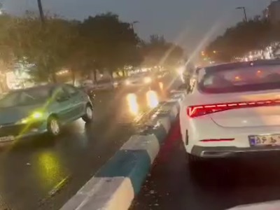 وقوع باد و طوفان در پایتخت