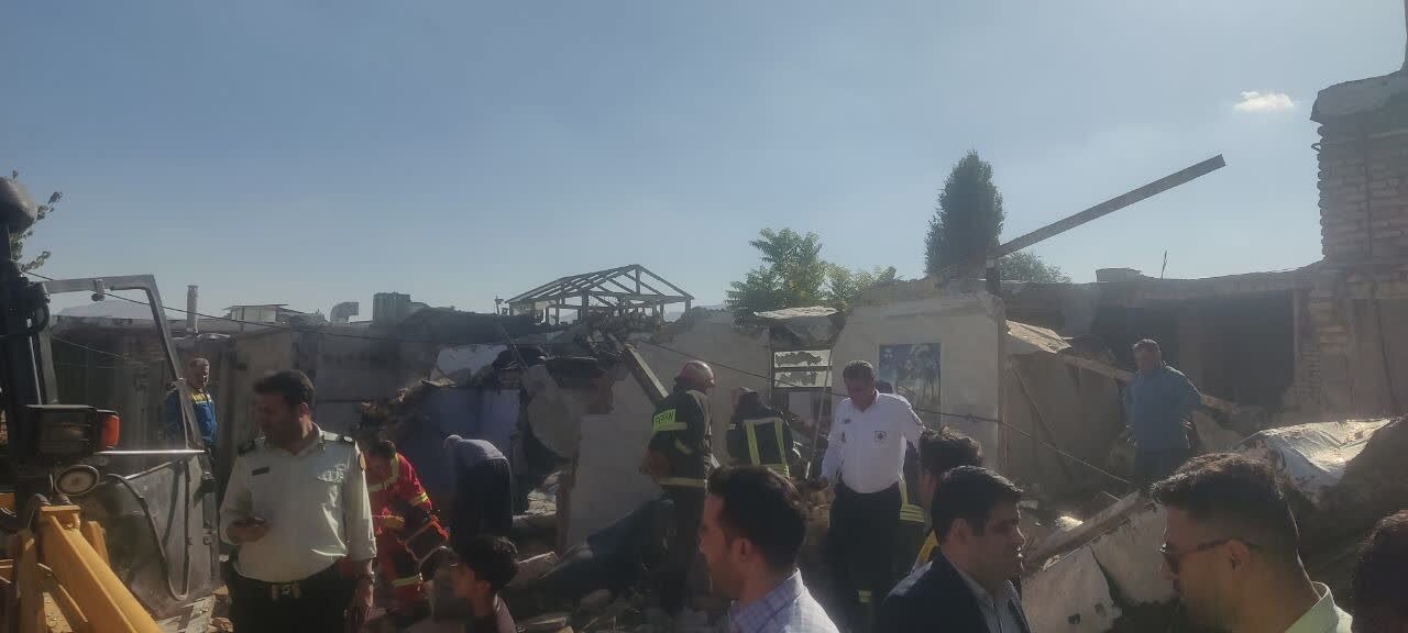 انفجار منزل مسکونی ۱۰ مصدوم برجای گذاشت
